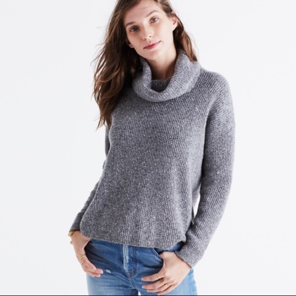 MADEWELL DONEGAL CONVERTIBLE SWEATER